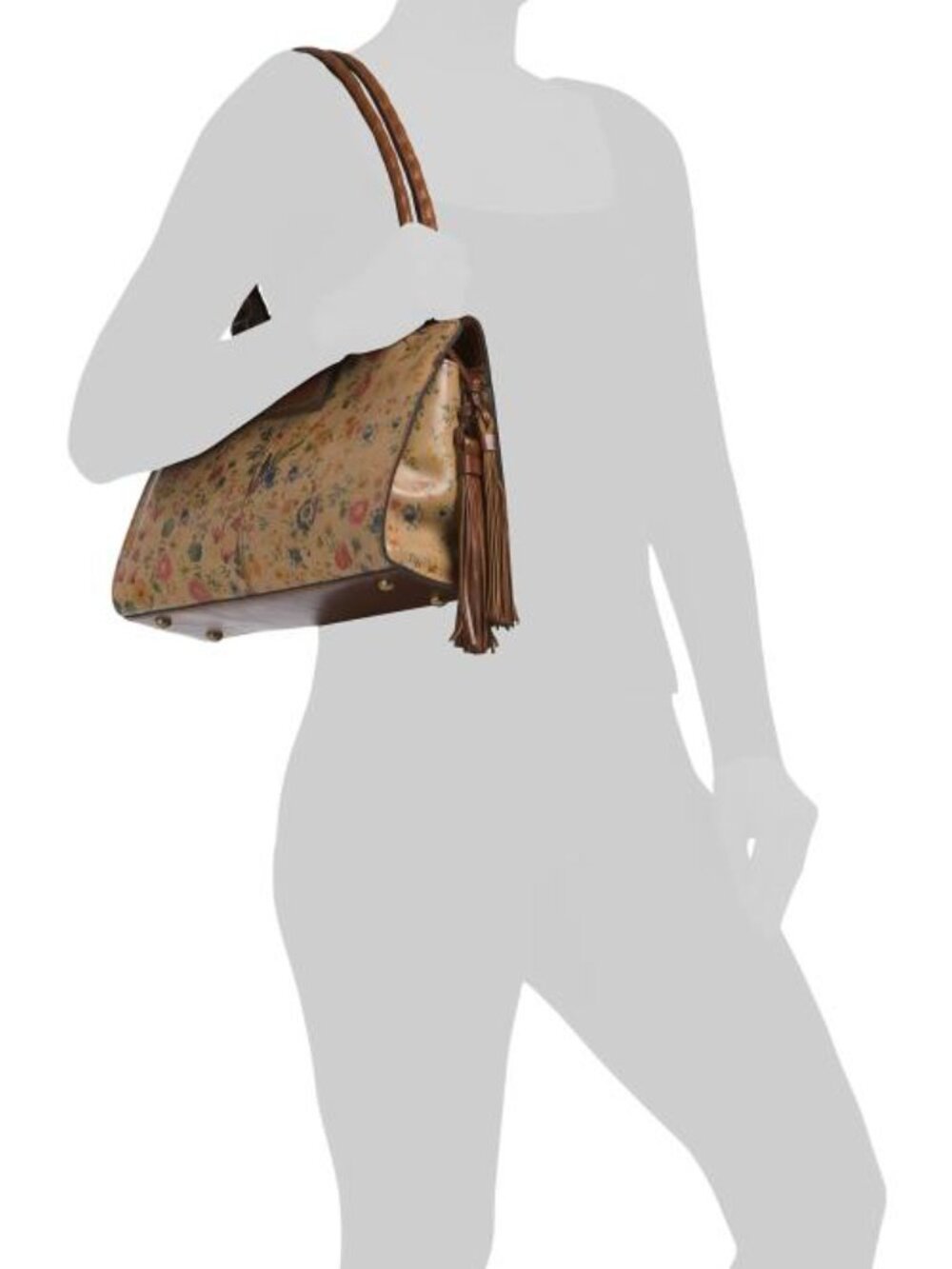 PATRICIA NASH Leather Rienzo Satchel - Picture 5 of 5